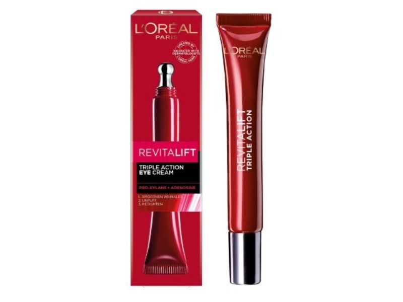 L'Oreal Paris Revitalift Laser X3 Eye Cream best for wrinkles