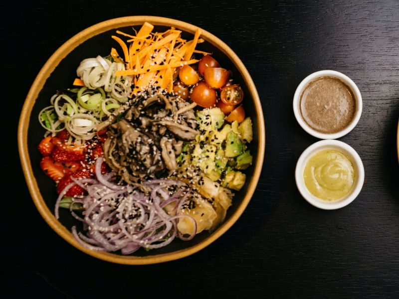 poke bowl lunch healthy malaysia balanced meal