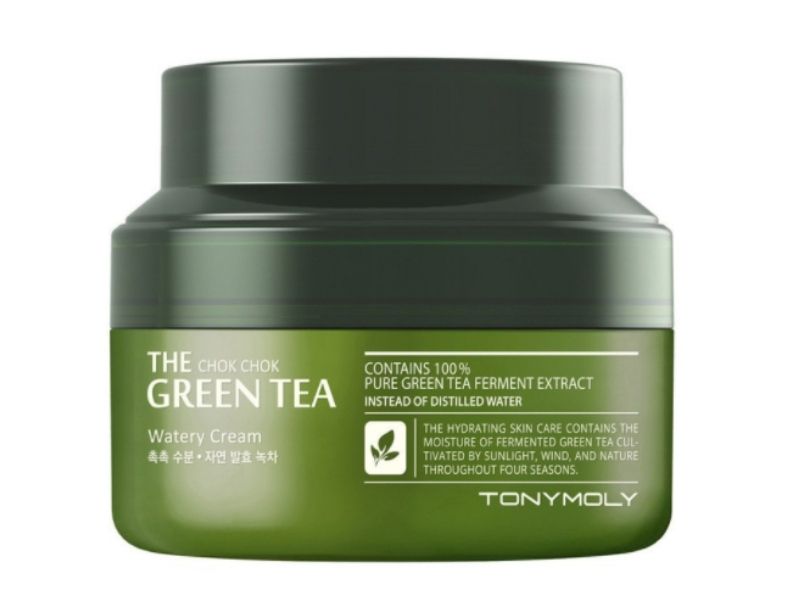 TONYMOLY The Chok Chok Green Tea Watery Cream 