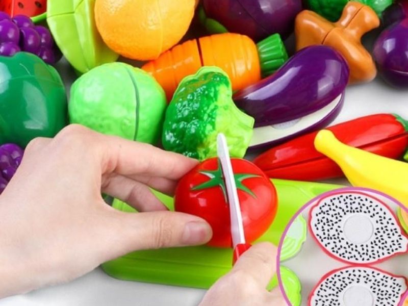 Cutting Kitchen Foods Toy 