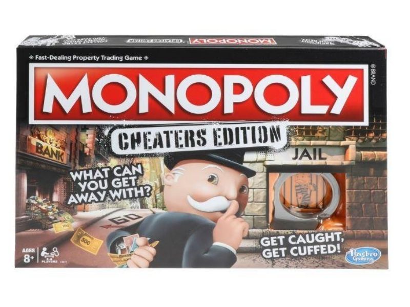 monopoly cheater's edition board game for family