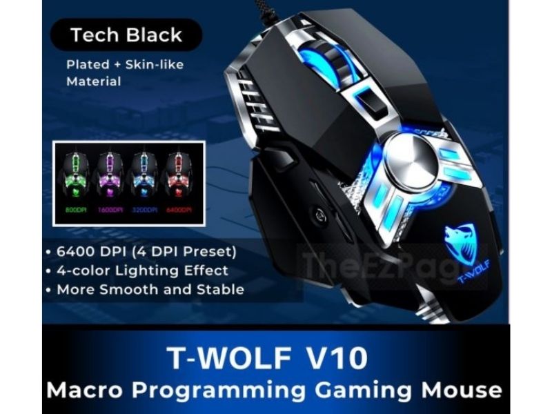 twolf v10 mouse for gaming