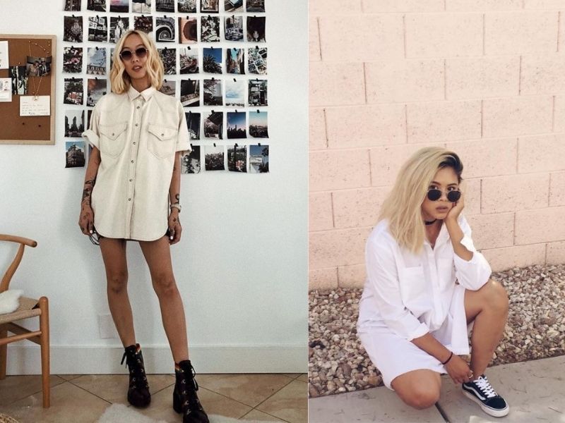 How To Style an Oversized Shirt 2024 - What to Wear with Oversized Shirt