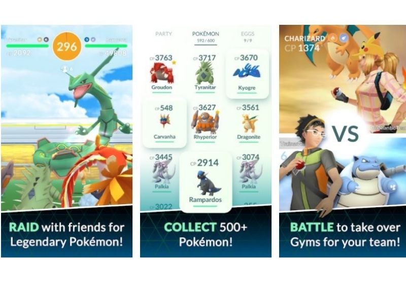 pokemon go mobile game