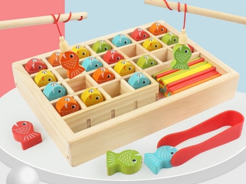 Magnetic Mathematics Fishing Game