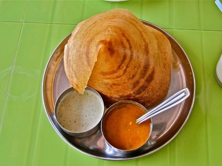 thosai with chutney sides how to make