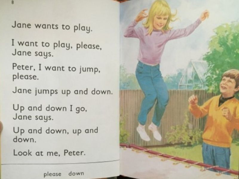 peter and jane keywords book