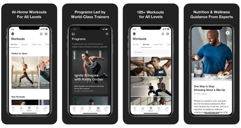 nike training club best workout apps