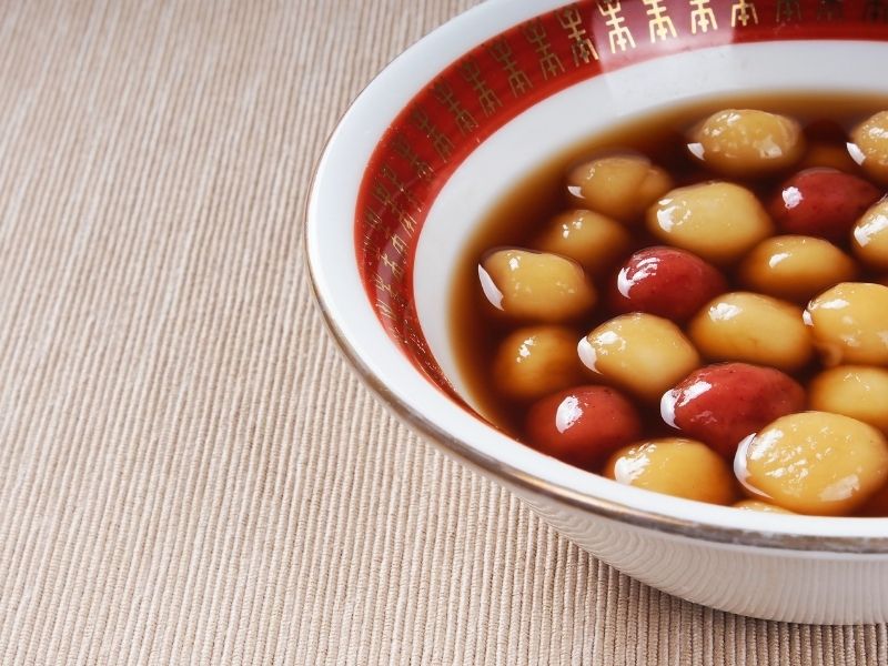 tangyuan chinese new year food