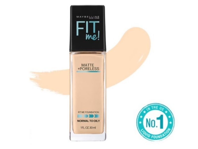 maybelline foundation for oily skin