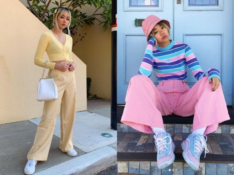 soft girl pastel outfits