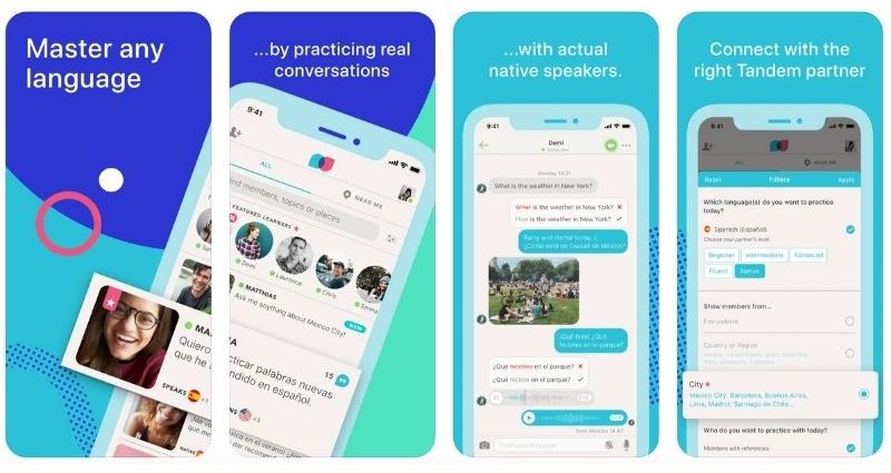 tandem best language learning apps