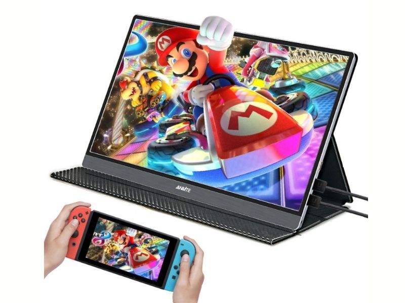Anmite 15.6-inch portable monitor nintendo switch accessories