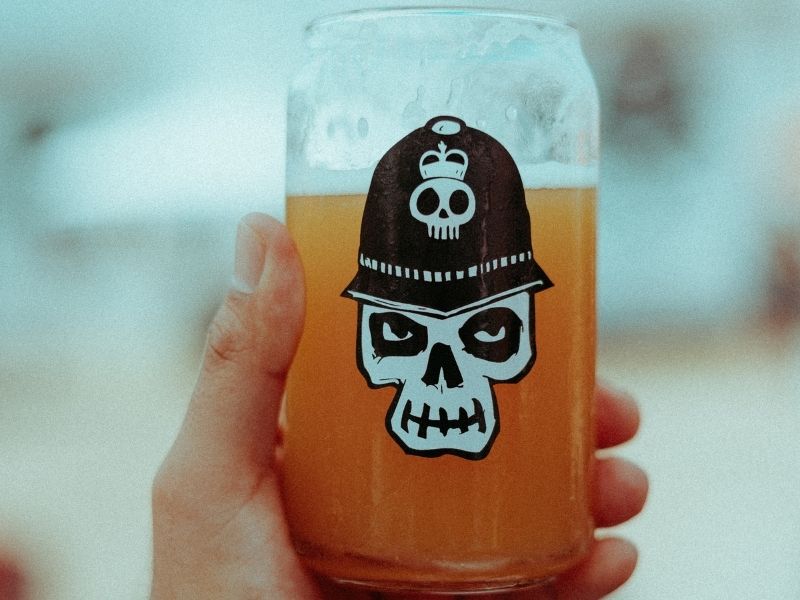 craft beer malaysia skull glass