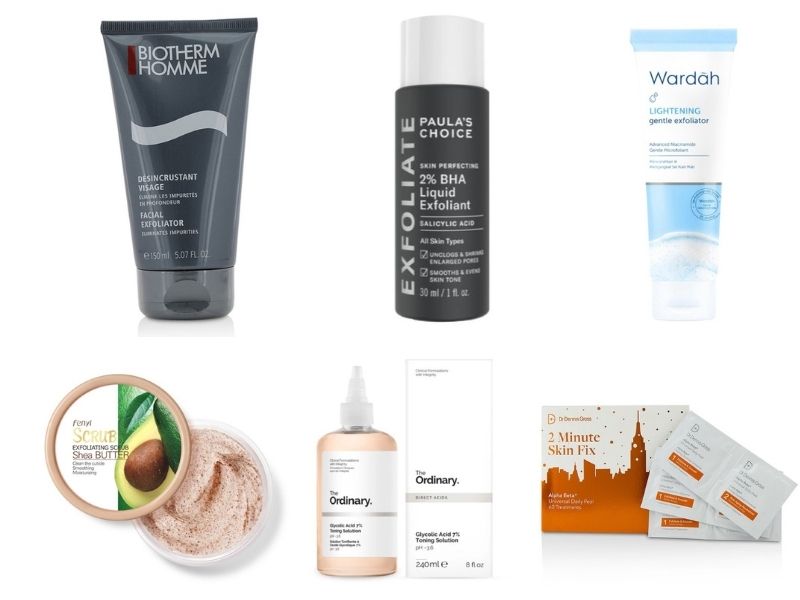 exfoliating skincare products, how to get glowing skin