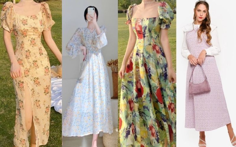 floral dresses, bridgerton season 2