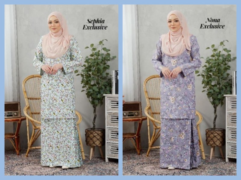 Baju kurung Johor traditional Malay clothing