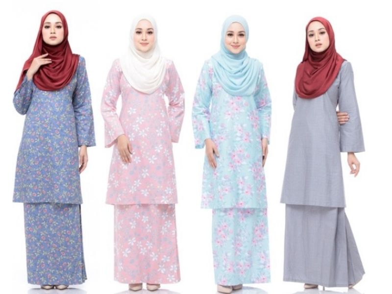 baju kurung pesak