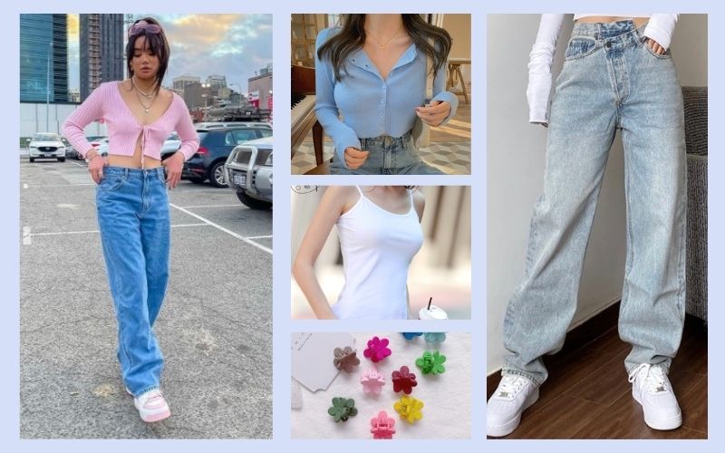 vintage mom jeans outfit  Retro outfits, 90s fashion outfits