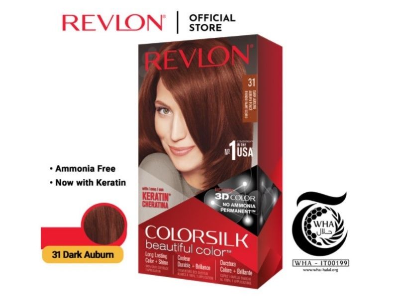 dark auburn hair dye