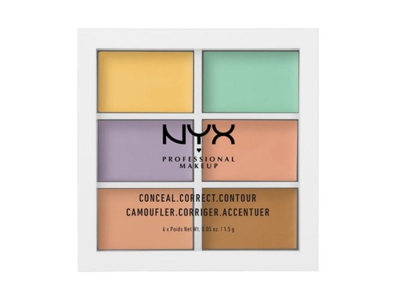 nyx colour correcting palette, best drugstore concealers