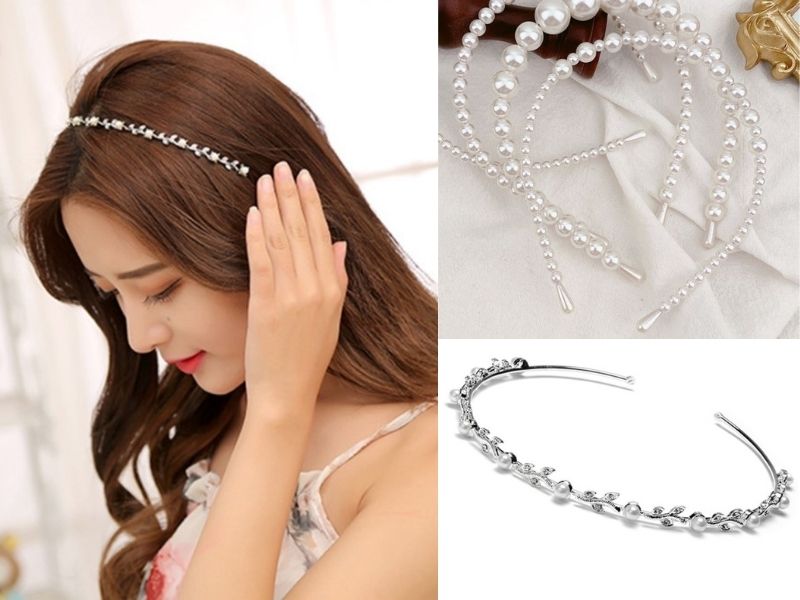 pearl headband