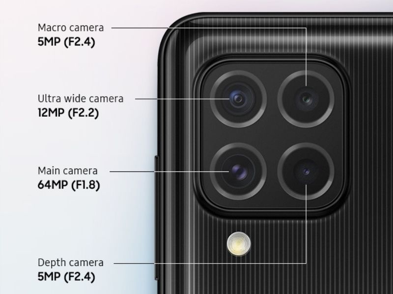 Samsung Galaxy M62 Rear Cameras