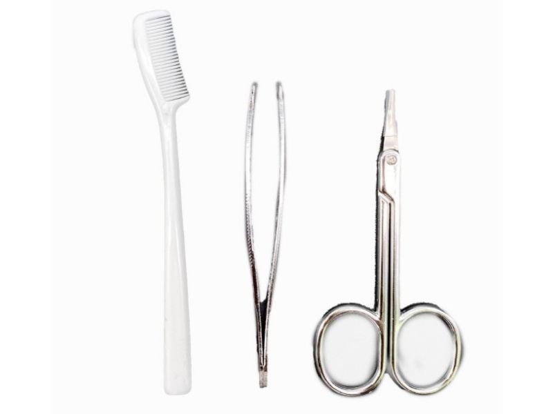 eyebrow scissors set