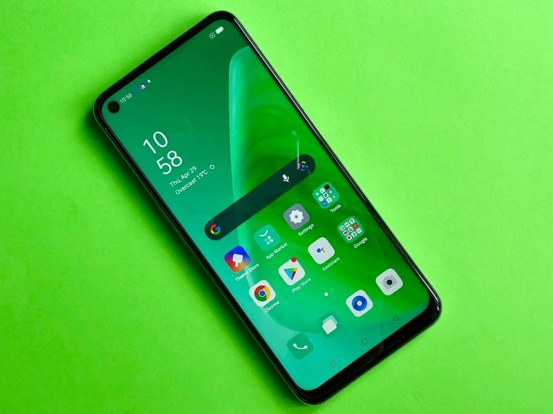 Oppo A74 5G front