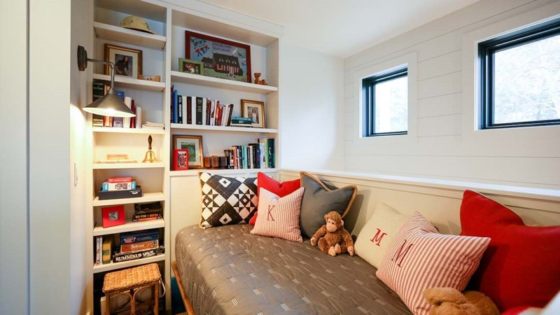 kids study room ideas reading nook