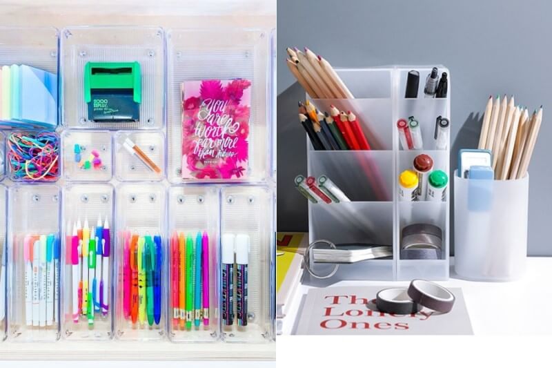 tidy stationery storage 