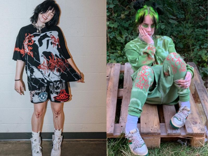 Billie Eilish Wore a Soaking-Wet Net Dress to Promote Her New Fragrance—See  the Pic | Glamour