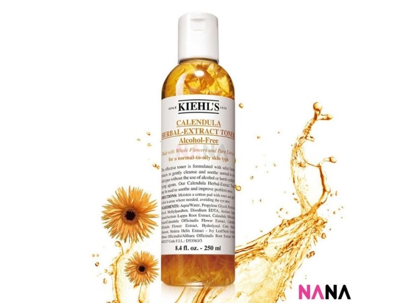 kiehl toner, skincare for sensitive skin