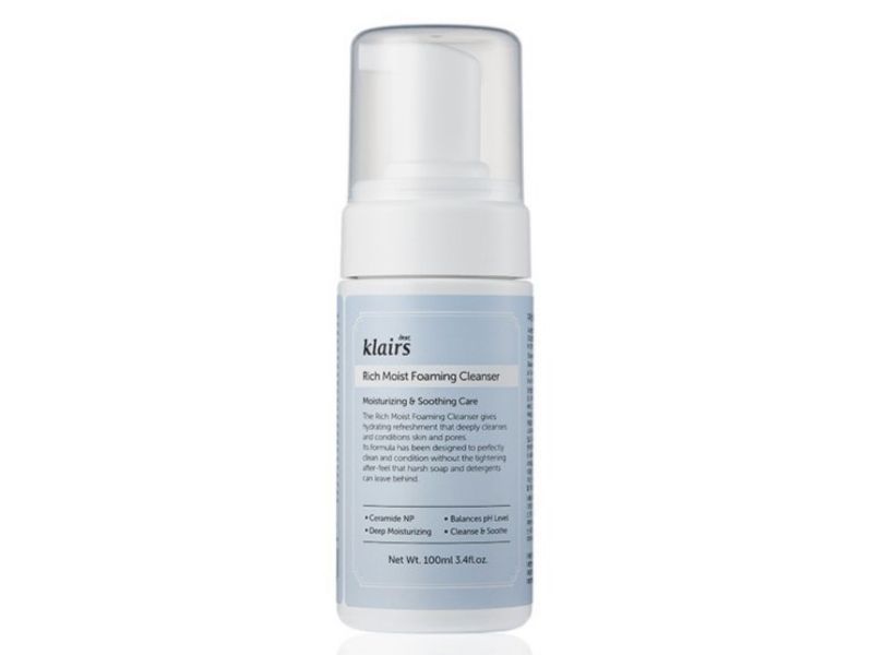 klairs foaming cleanser