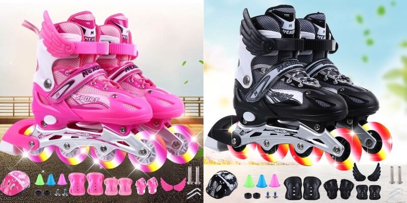 roller blades for kids with wings