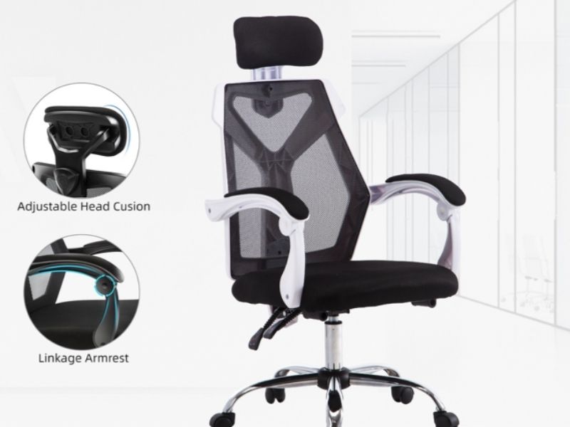 KitchenZ High Back Mesh Office Chair best ergonomic chair malaysia