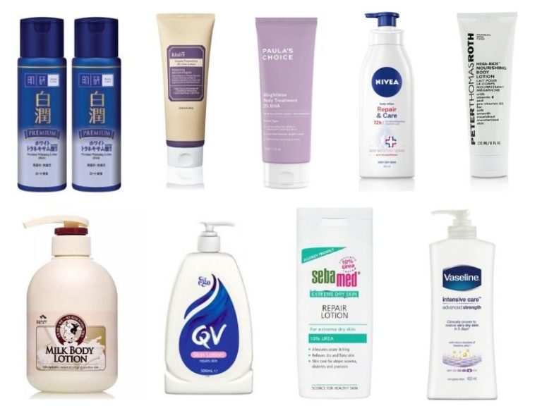 body lotions for dry skin