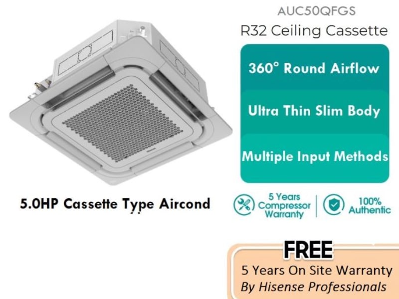 types of air conditioner ceiling casette