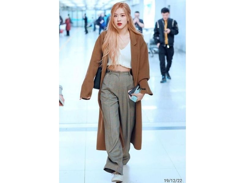 Blackpink Rose And Her Unique Airport Outfits