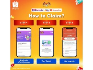 ePemula 2022 - How to claim ePemula RM150 credit via ShopeePay 
