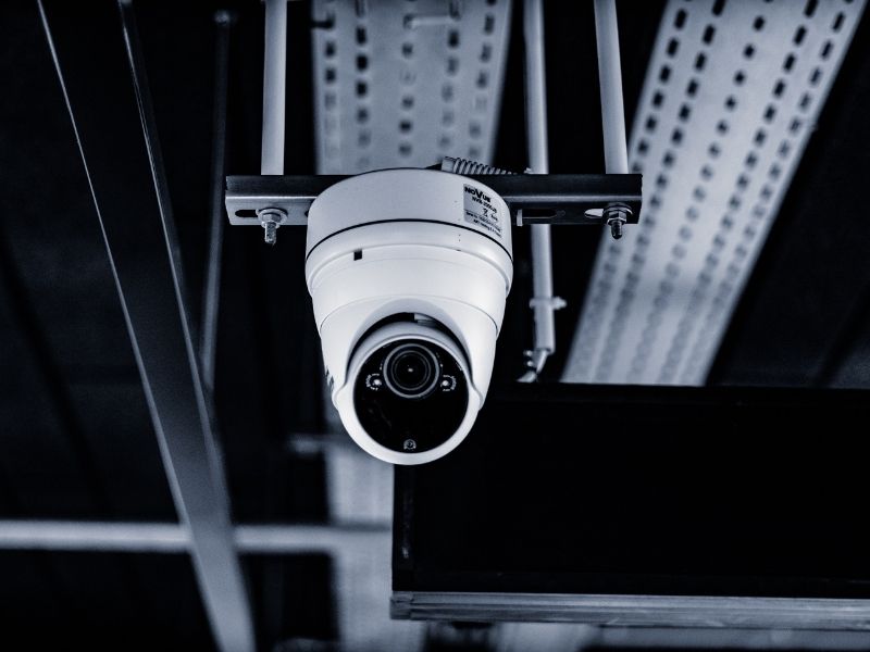 a surveillance camera
