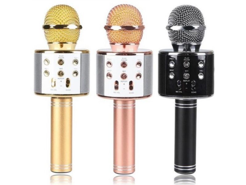 Bluetooth karaoke microphone