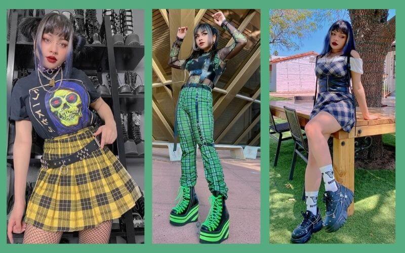 E girl outfits outlet for school