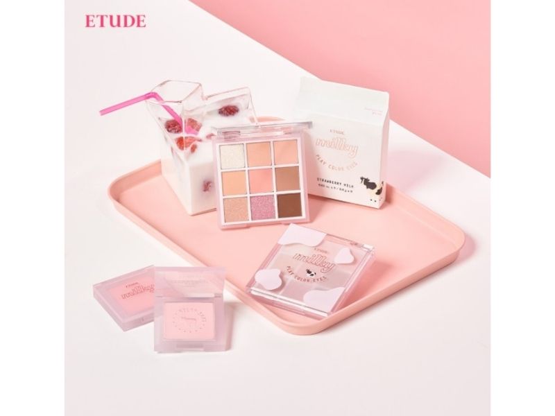 etude house milky colour palette