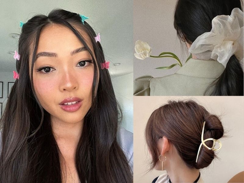 Asian style deals hair accessories