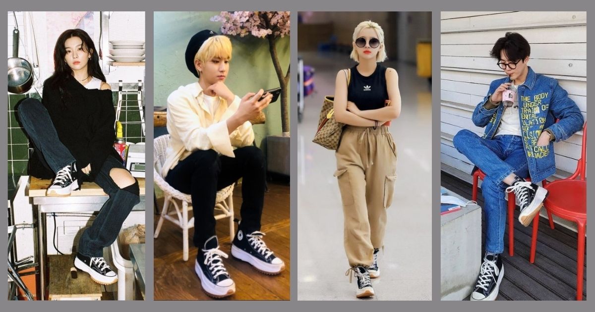 Converse Run Star Hike: 13 Outfit Ideas Inspired By K-Pop Idols