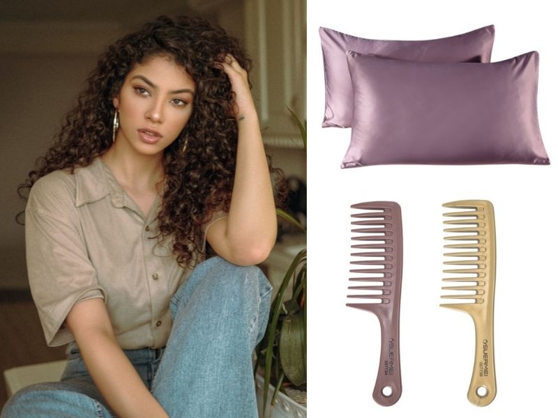 Best pillow hotsell for curly hair