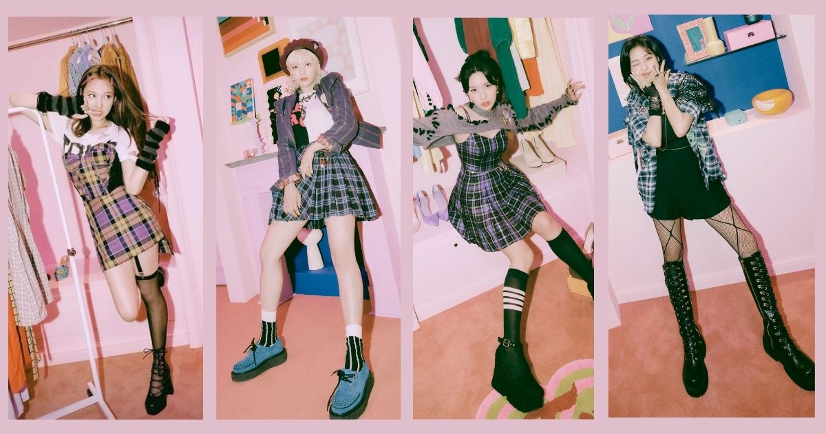 7 Plaid Skirt Outfits From Twices ‘the Feels Music Video 