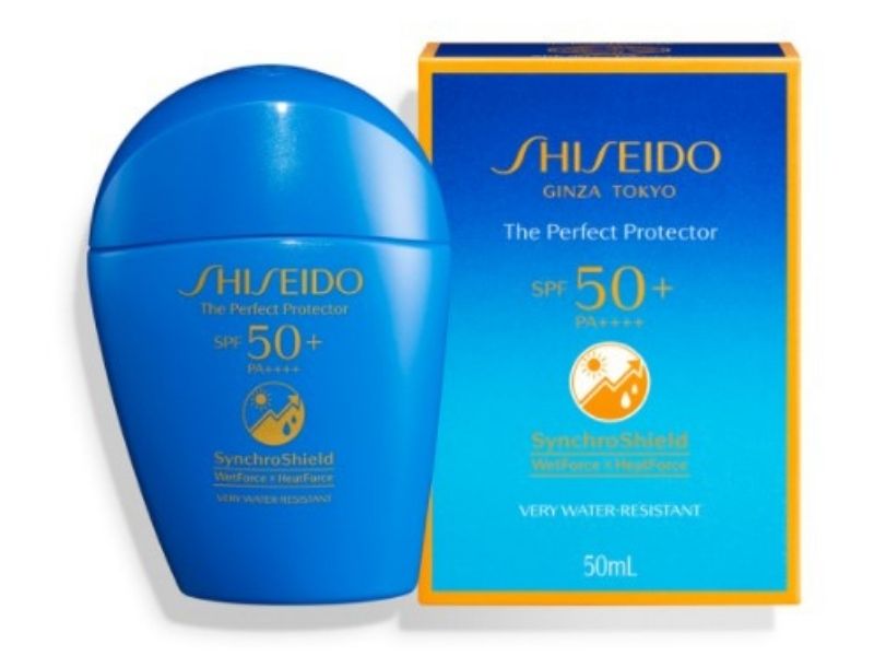 shiseido perfect protector best face sunscreen