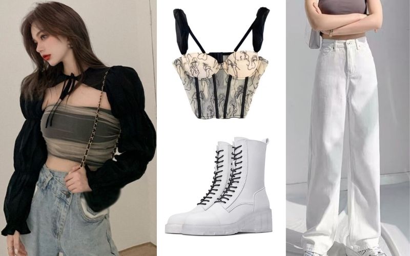 How To Wear Moon Boots, From Baggy 'Fits To Corset Tops